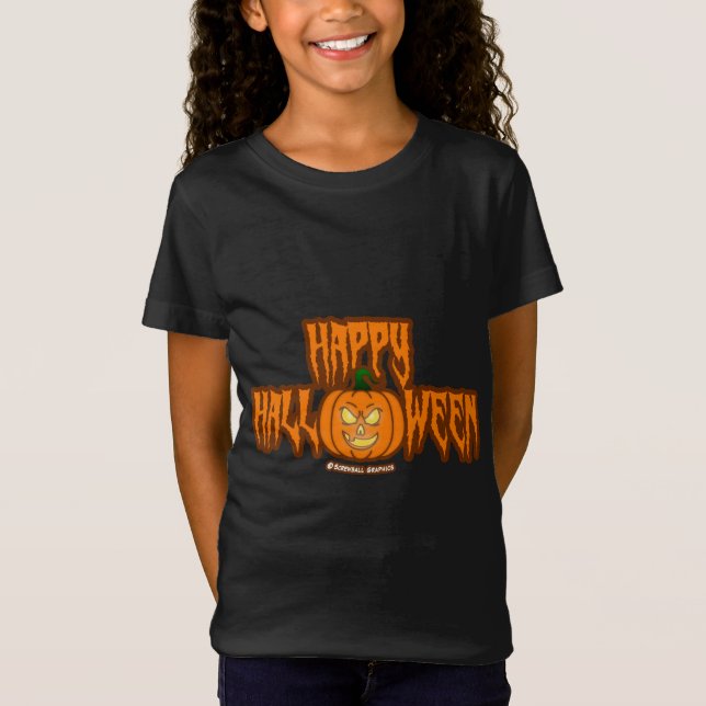 Joyeux T-shirt Halloween (Devant)