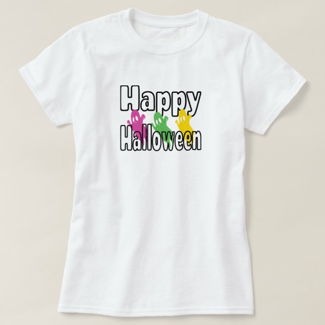 Joyeux T-shirt Halloween (Design devant)