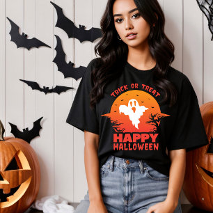 Joyeux T-shirt Halloween ou Treat