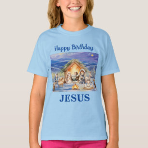 Joyeux T-shirt Jésus anniversaire