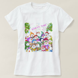 Joyeux T-shirt Noël des Snowmans