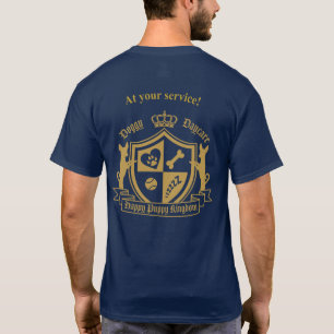 Joyeux T-shirt royaume chiot