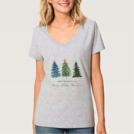Joyeux T-shirt sapin de Noël