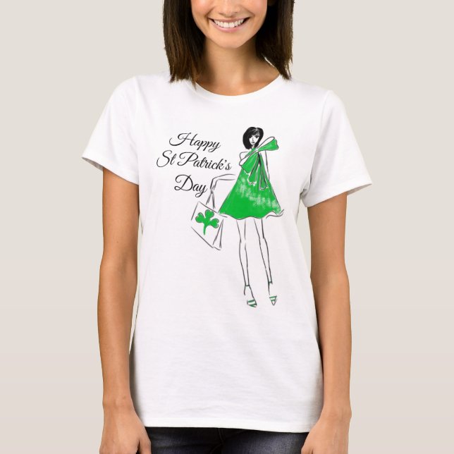 Joyeux T-shirt St Patrick's Day (Devant)