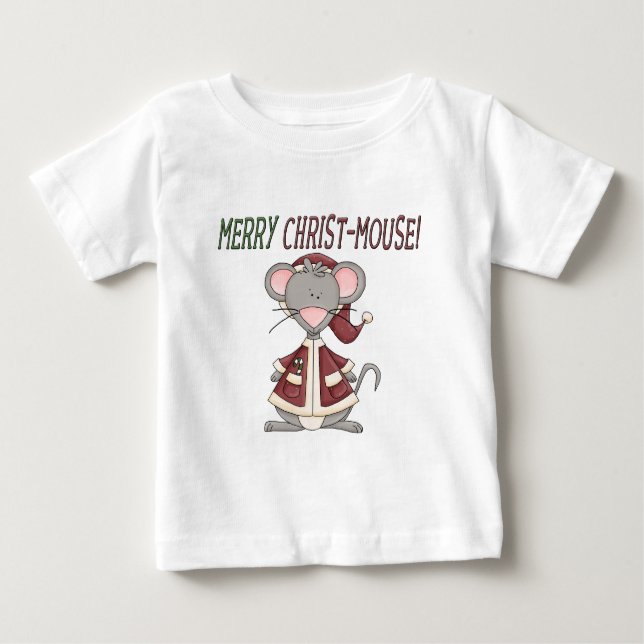 Joyeux T-shirts et cadeaux Christ-Mouse (Devant)