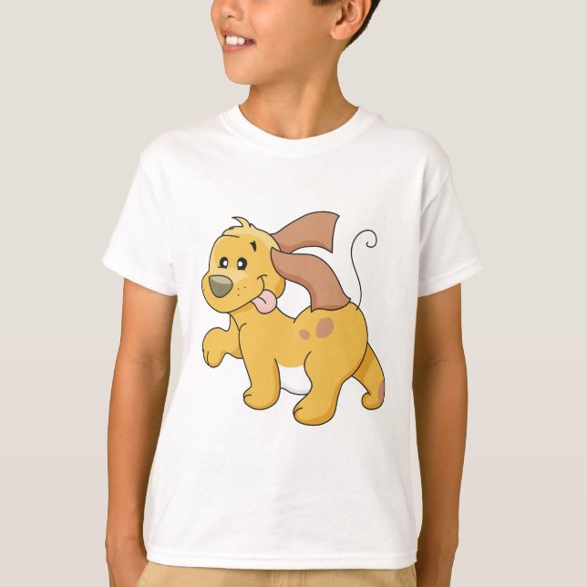 Joyeux T-shirts et cadeaux de Chien Brown (Devant)