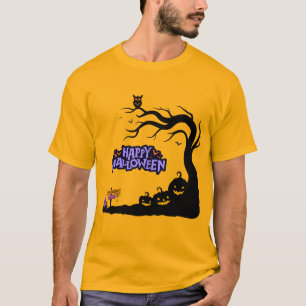 Joyeux T-Shirts Halloween, Drôle Chemises Hallowee