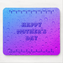 Joyeux tapis de souris de la Fête des Mères