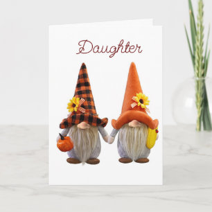 *JOYEUX THANKSGVING* à notre *FILLE* Carte de vaca