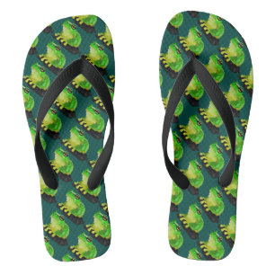 Joyeux tongs de grenouille