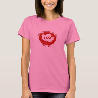 Joyeux Tshirt Canada pour l'anniversaire des femme