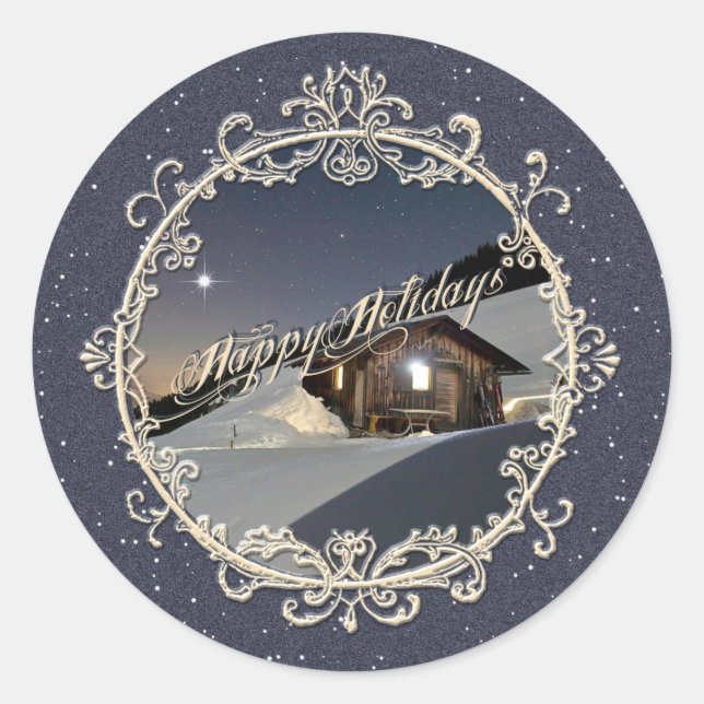 JOYEUX VACANCES - Sticker (Devant)