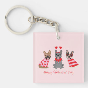 Joyeux Valentines Day Bulldogs français