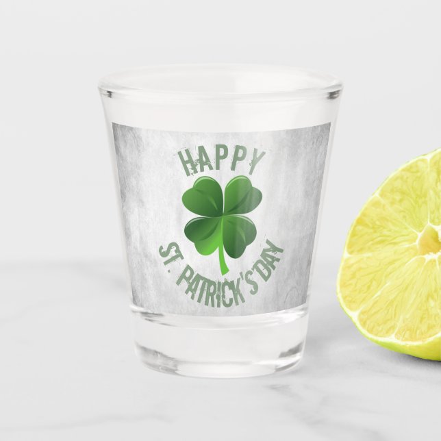 Joyeux verre de tir de la Saint Patrick (Devant)