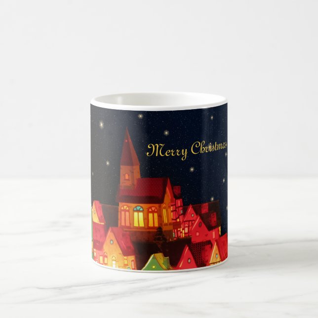 Joyeux village de Noël Mug (Centre)