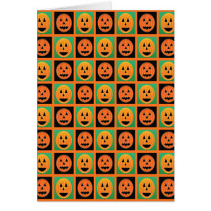 Joyeux visage de citrouille Halloween