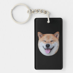 Joyeux visage de shiba inu   Sourire cadeau de chi
