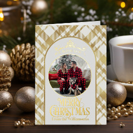 Joyeux voeux de Noël Photo Carte de Noël