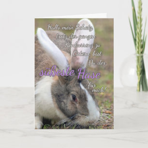 Joyeux vœux de Pâques pour vos proches ! Carte