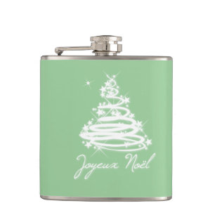 Joyeux Weihnachten Flachmann