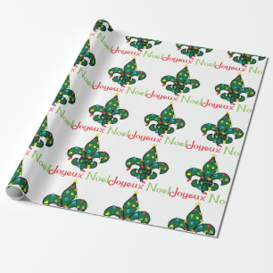Joyeux-Weihnachten Geschenkpapier