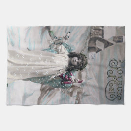 Joyeux Weihnachten Geschirrtuch