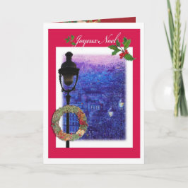 Joyeux Weihnachten illustriert Paris