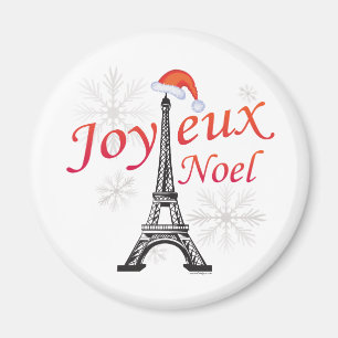 Joyeux Weihnachten Magnet
