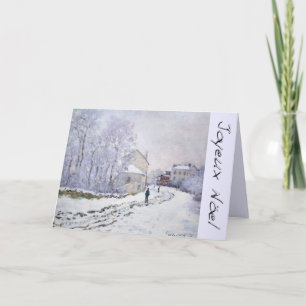 Joyeux Weihnachten mit C Monet Französischer Weihn