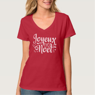 Joyeux Weihnachten Red T-Shirt