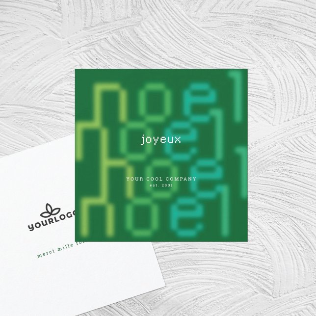 JOYEUX WEIHNACHTEN TECH SCHRIFTART CORPORATE CHRIS (Von Creator hochgeladen)