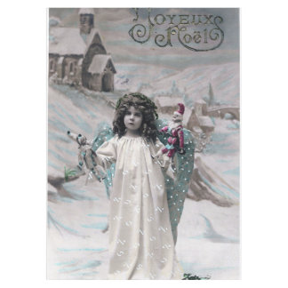 Joyeux Weihnachten Tischdecke