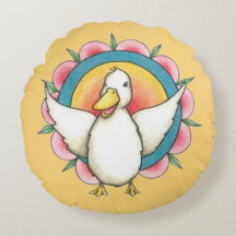 Joyeux Yaneshwari Coussin rond