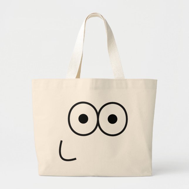 Joyeux yeux et bouche - Sac fourre-tout (Devant)