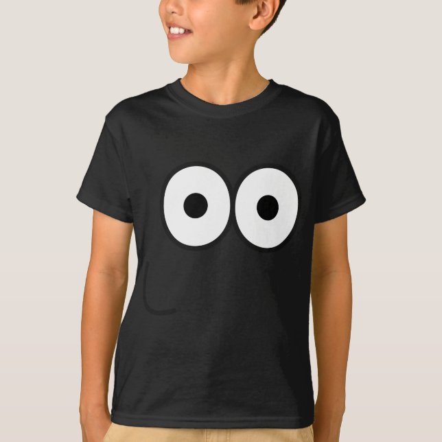 Joyeux yeux et bouche - T-shirt enfant - Couleurs  (Devant)