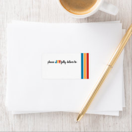 Joyful Adress Label Adressaufkleber