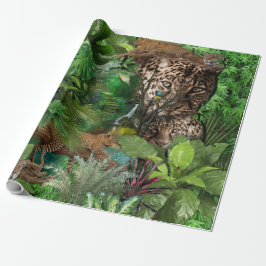 Joyful African Jungle Geschenkpapier