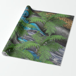Joyful African Jungle Geschenkpapier