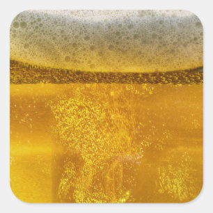 Joyful Biergalaxy a Celestie Quenching Quadratischer Aufkleber