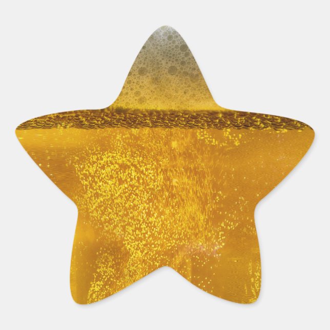 Joyful Biergalaxy a Celestie Quenching Stern-Aufkleber (Vorderseite)