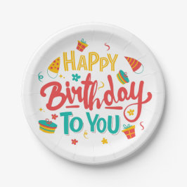 Joyful Birthday Paper Teller