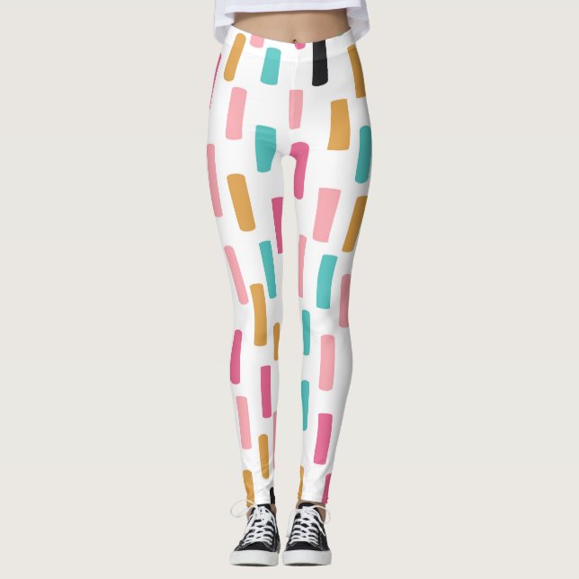 Joyful Block Party Leggings (Vorderseite)