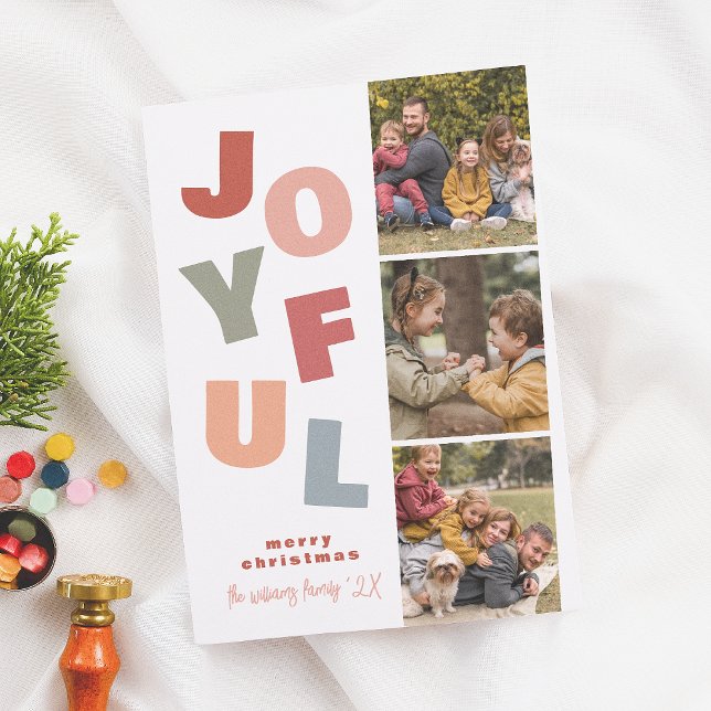 Joyful Boho Bold Multi 3 Foto Stand Weihnachten (Von Creator hochgeladen)