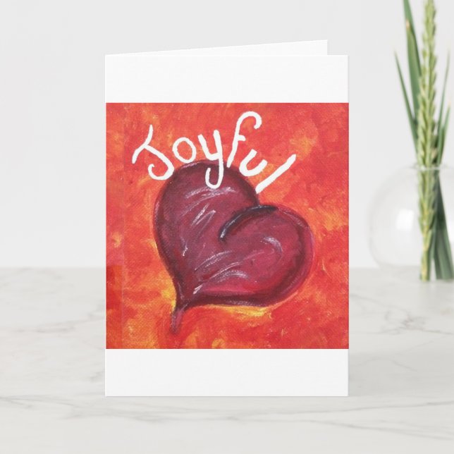 Joyful Card Karte (Vorderseite)