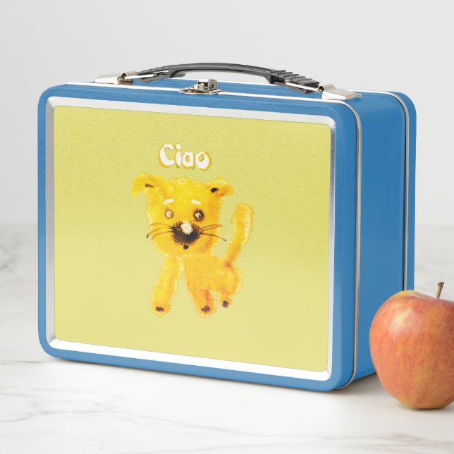 Joyful Cartoon Animals – Whimsical Kids Lunch Box (Beispiel)