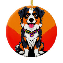 Joyful Cartoon Dog Illustration