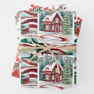 Joyful Christmas combo Geschenkpapier Set