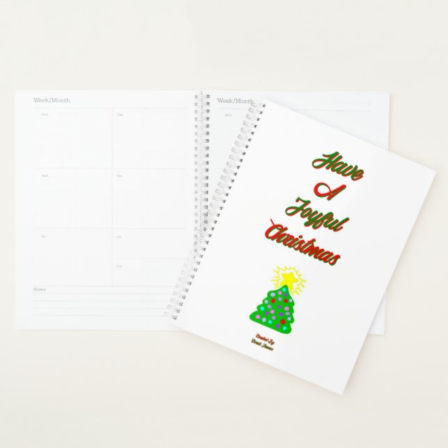 Joyful Christmas Standard Planner Planer (Anzeige)
