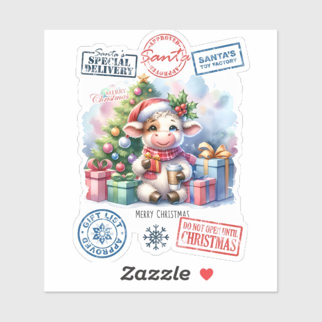 Joyful Christmas Sticker (Blatt)