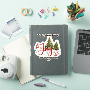 Joyful Christmas Sticker für Heilige Nacht